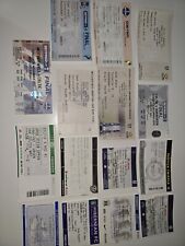 Celtic ticket stubs for sale  GLASGOW