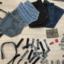 1.8 denim scrap for sale  Montclair