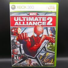 Marvel Ultimate Alliance 2 (Microsoft Xbox 360, 2009) CIB Completo Bom Testado comprar usado  Enviando para Brazil