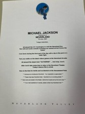 Michael jackson neverland usato  Spedire a Italy