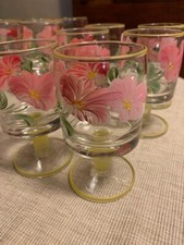 Set bicchieri vetro usato  Merlino