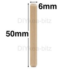 Ikea wooden dowels for sale  LEEDS