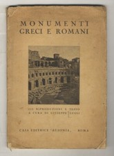 Monumenti greci romani. usato  Firenze