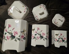 Canisters lids hummingbird for sale  Valley Head