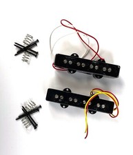 Genuíno Fender Squier Jazz J conjunto captador baixo afinidade pescoço e ponte comprar usado  Enviando para Brazil