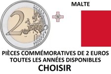 Malte / Malta - TOUTES ANNÉES 2009 / 2023 - 2 Euro Commemorative  - UNC comprar usado  Enviando para Brazil