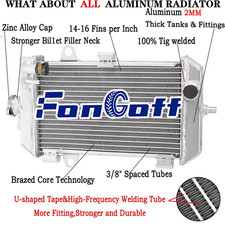 Aluminium Radiateur Pour 2006-2014 Yamaha Raptor 700R Raptor 700 YFM700 na sprzedaż  Wysyłka do Poland