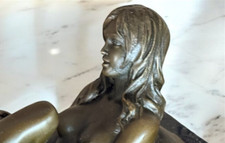 Vintage bronze sculpture d'occasion  Expédié en Belgium