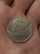 Olympic triathlon 50p for sale  PONTEFRACT
