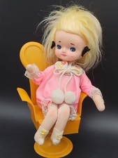 Boneca Musical Vintage Anos 60 Olhos Grandes Na Cadeira Mod Japão Senpo, usado comprar usado Boneca Musical Vintage Anos 60 Olhos Grandes Na Cadeira Mod Japão Senpo, usado comprar usado  Enviando para Brazil