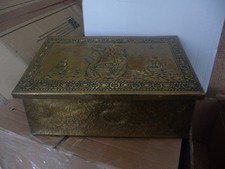 Vintage embossed brass for sale Vintage embossed brass for sale  NORTHWICH