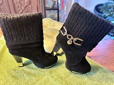 Damen stiefelette strickschaft gebraucht kaufen  Kellmünz