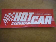 Hot clubman sticker d'occasion  Expédié en Belgium