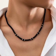 Collier homme perles d'occasion  Bordeaux-
