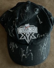 Wwe wrestlemania signed for sale  NEWCASTLE