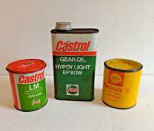 Vintage motoring tins for sale  MALTON