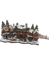 Illuminated christmas village for sale  UK