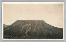 Table Mountain & False Pass Alaska RPPC foto antiga Ilhas Aleutas PC 1910s comprar usado  Enviando para Brazil
