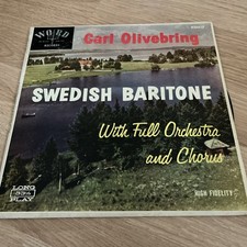 Carl Olivebring Swedish Baritone segunda mano  Embacar hacia Mexico