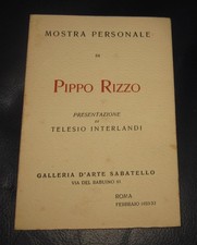 1933 mostra personale usato  Roma