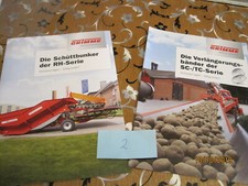 Prospekt grimme kartoffeltechn gebraucht kaufen  Bodenteich