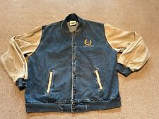 Denim cotton bomber for sale  CHESTERFIELD