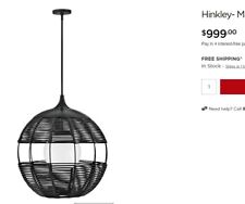 Hinkley black indoor for sale  Brooklyn