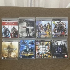 Lote de 8 jogos de PS3 Assassin's Creed Tomb Raider GTA V BASARA COD Biohazard Japão comprar usado  Enviando para Brazil