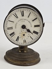 Antigo relógio despertador vitoriano com pedestal suíço do século XIX comprar usado Antigo relógio despertador vitoriano com pedestal suíço do século XIX comprar usado  Enviando para Brazil