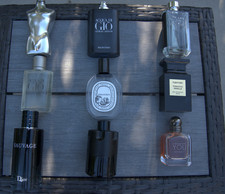 Lote de 9 colônias masculinas – Dior, Tom Ford, Armani, Prada, Diptyque – 80% completo comprar usado  Enviando para Brazil
