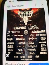 Woa wacken ticket gebraucht kaufen  Senftenberg