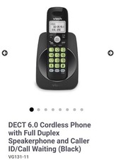 Telefone alto-falante VTech VG131-11 DECT 6.0 sem fio com conexão Bluetooth, usado comprar usado  Enviando para Brazil