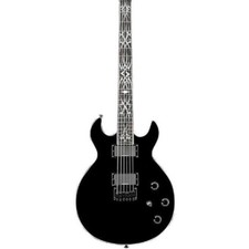 Guitarra elétrica schecter devil corda preta sólida através do corpo virolas comprar usado  Enviando para Brazil