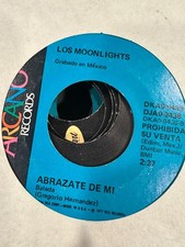 Latin 45 Chicano Soul Balada Arcano Los Moonlights Abrazate De Mi Secretito VG+ comprar usado  Enviando para Brazil