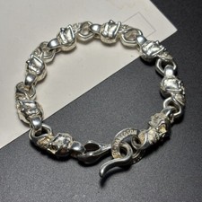 Pulseira de prata vintage indígena feita à mão 78154069 comprar usado  Enviando para Brazil