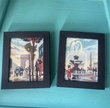 Pair framed paint for sale  SWANSEA