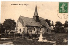 Fr02 voharies eglise d'occasion  Le Quesnoy