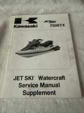 1998 Kawasaki JT750 750 STX Jet Ski Shop Serviço Manual de Reparo Livro Suplemento, usado comprar usado  Enviando para Brazil