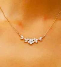 Pingente de colar de beleza feminino folheado a ouro amarelo 14K 1,5 ct diamante criado em laboratório, usado comprar usado Pingente de colar de beleza feminino folheado a ouro amarelo 14K 1,5 ct diamante criado em laboratório, usado comprar usado  Enviando para Brazil