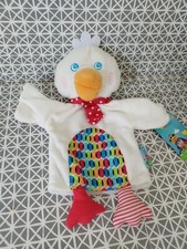 Doudou marionnette poule d'occasion  Le Faouët