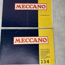 Vintage meccano instructions for sale  RICKMANSWORTH