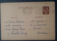 Entier postal 1942 d'occasion  Nivillac