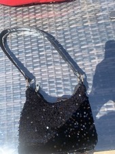 Black sequin evening for sale  WELLINGBOROUGH