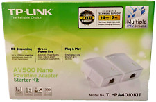 Usado, Kit inicial adaptador TP-Link AV500 nano Powerline modelo nº. TL-PA4010KIT comprar usado  Enviando para Brazil