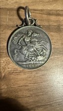 Silver victorian crown for sale  GRIMSBY
