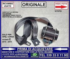 Cintura sicurezza posteriore usato  Carrara
