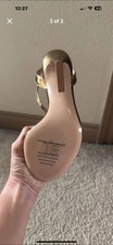 Gianvitto rossi gold for sale  Irvine