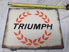 triumph sign for sale triumph sign for sale ST. AUSTELL