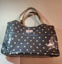 Grey spot oilcloth for sale  LONDON