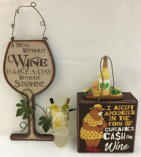 Lot wine themed for sale  Bemidji